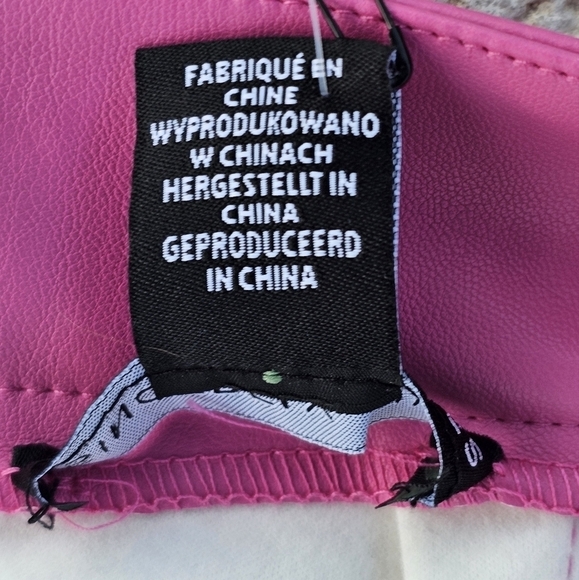 Sincerely Jules Viral Pink Studded Fringe Fuchsia Skirt size medium - Picture 8 of 14